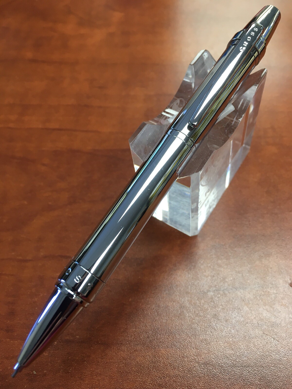 Cross Nile Polished Chrome 0.7mm Mechanical Pencil 100% Genuine Cross Nile Polished Chrome 0.7mm Mechanical Pencil 100% Genuine