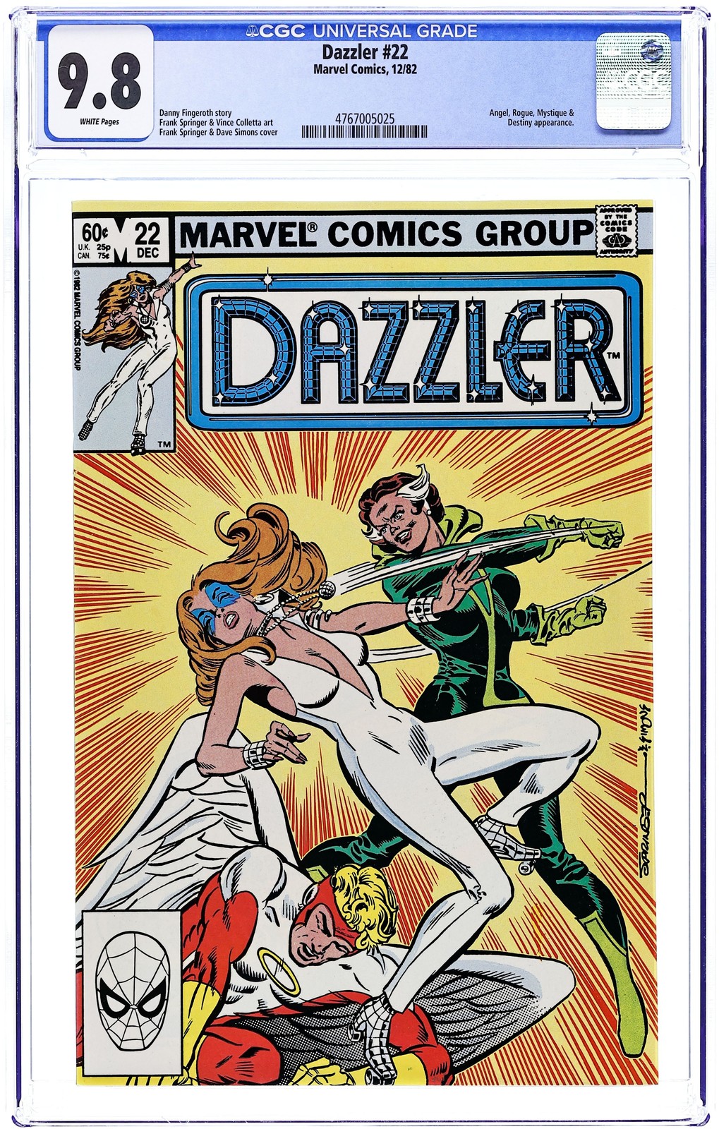 Dazzler #22 CGC 9.8 1982 4767005025
