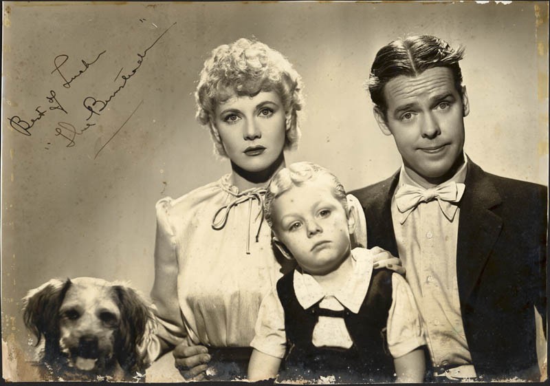 ARTHUR LAKE - PHOTOGRAPH SIGNED IN CHARACTER