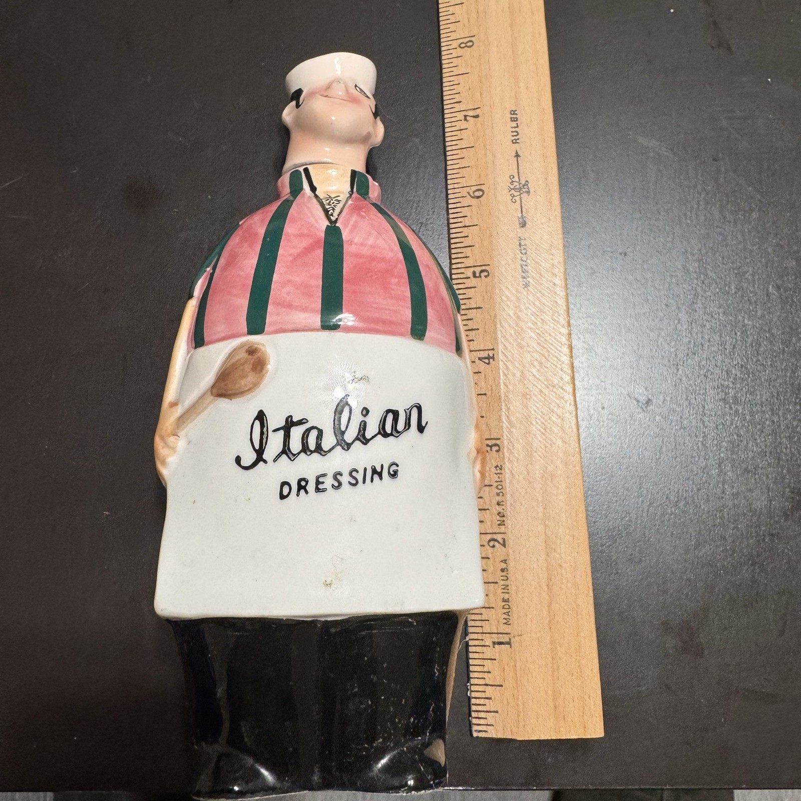 Vintage Holt Howard Style Pixieware Italian Dressing Bottle Sailor Vintage Holt Howard Style Pixieware Italian Dressing Bottle Sailor