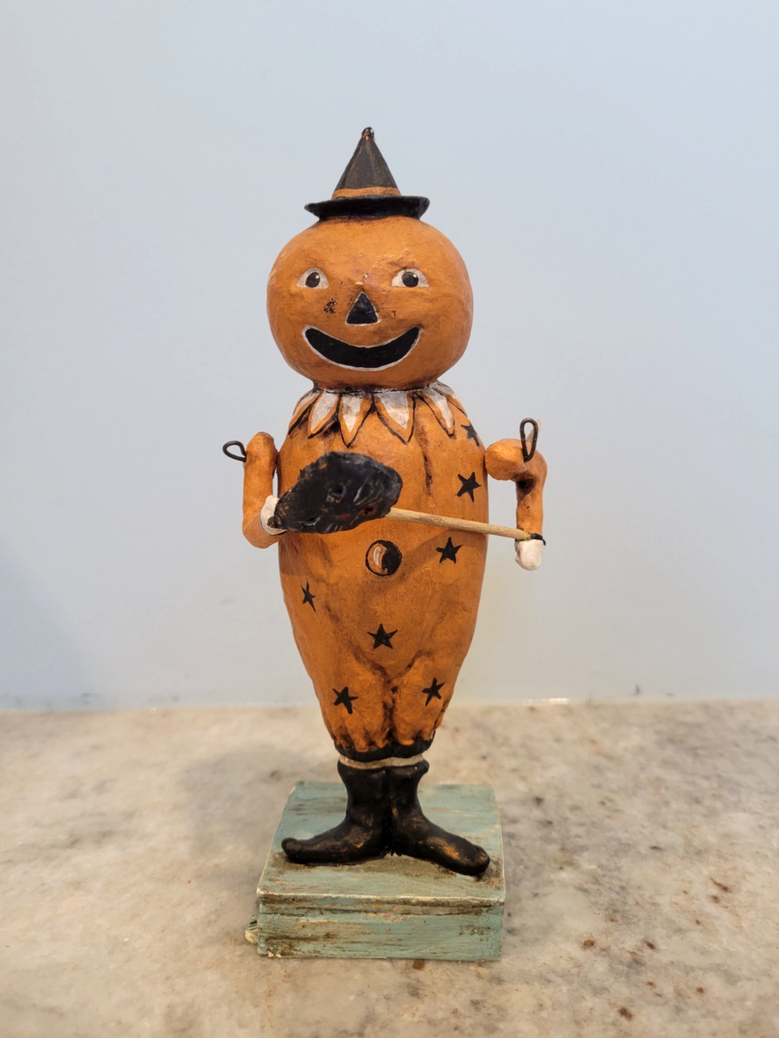 Debbee Thibault Signed And Numbered Peter Pumpkin Man 51/2500 98 Halloween