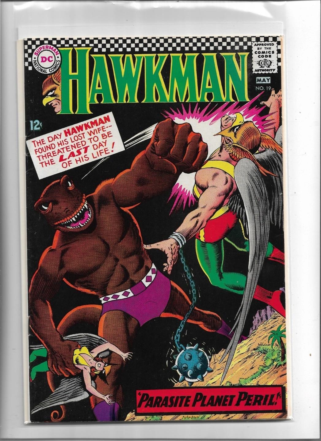 HAWKMAN #19 1967 VERY FINE+ 8.5 645