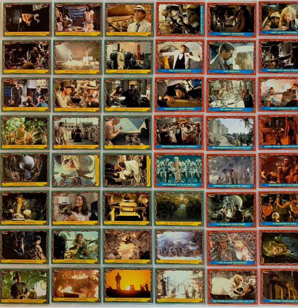 2008 Topps INDIANA JONES HERITAGE Complete 90 Card Base Set 1-90 2008 Topps INDIANA JONES HERITAGE Complete 90 Card Base Set 1-90