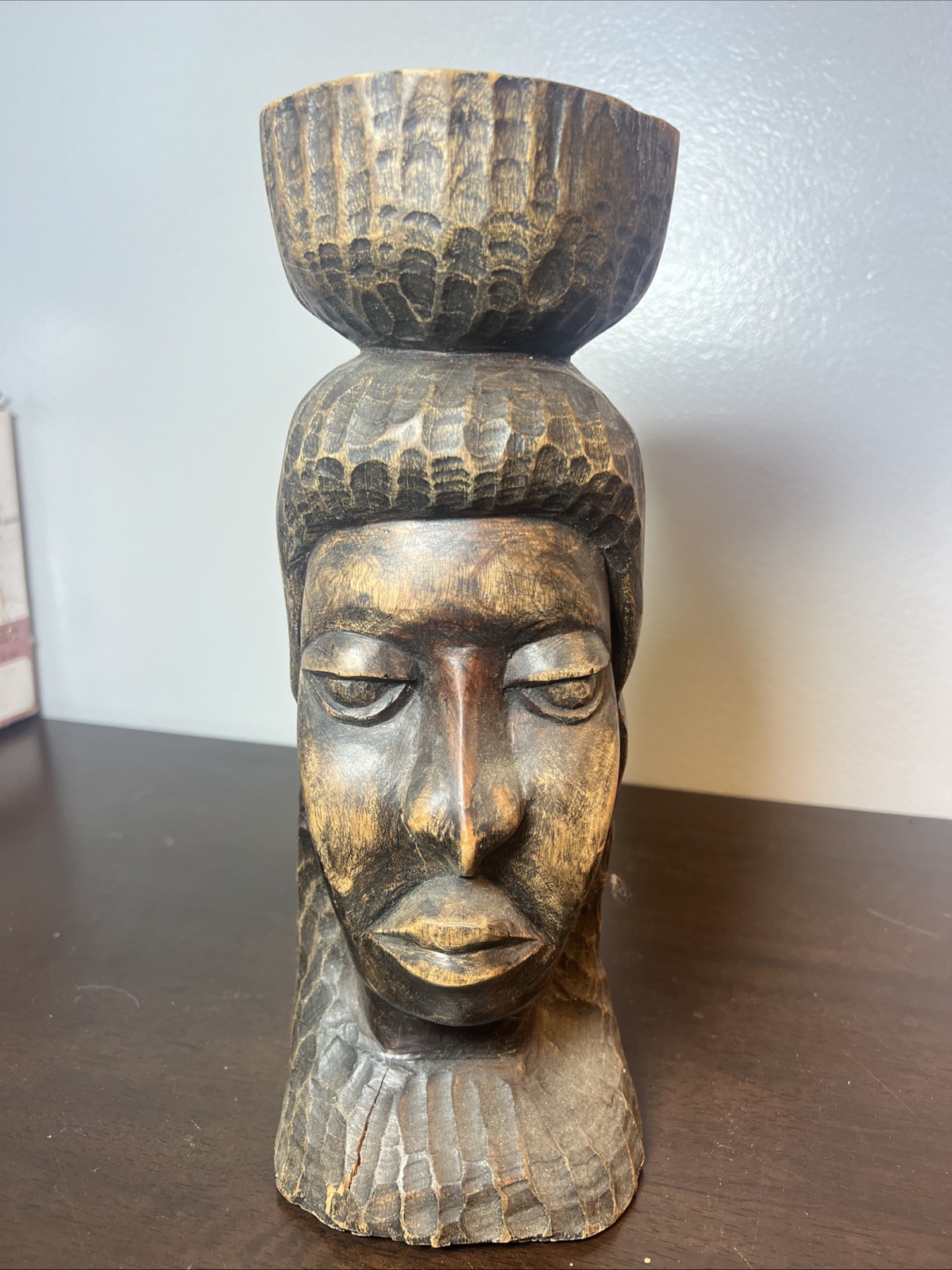 Vintage 1973 Peter Nish Folk Art Carving