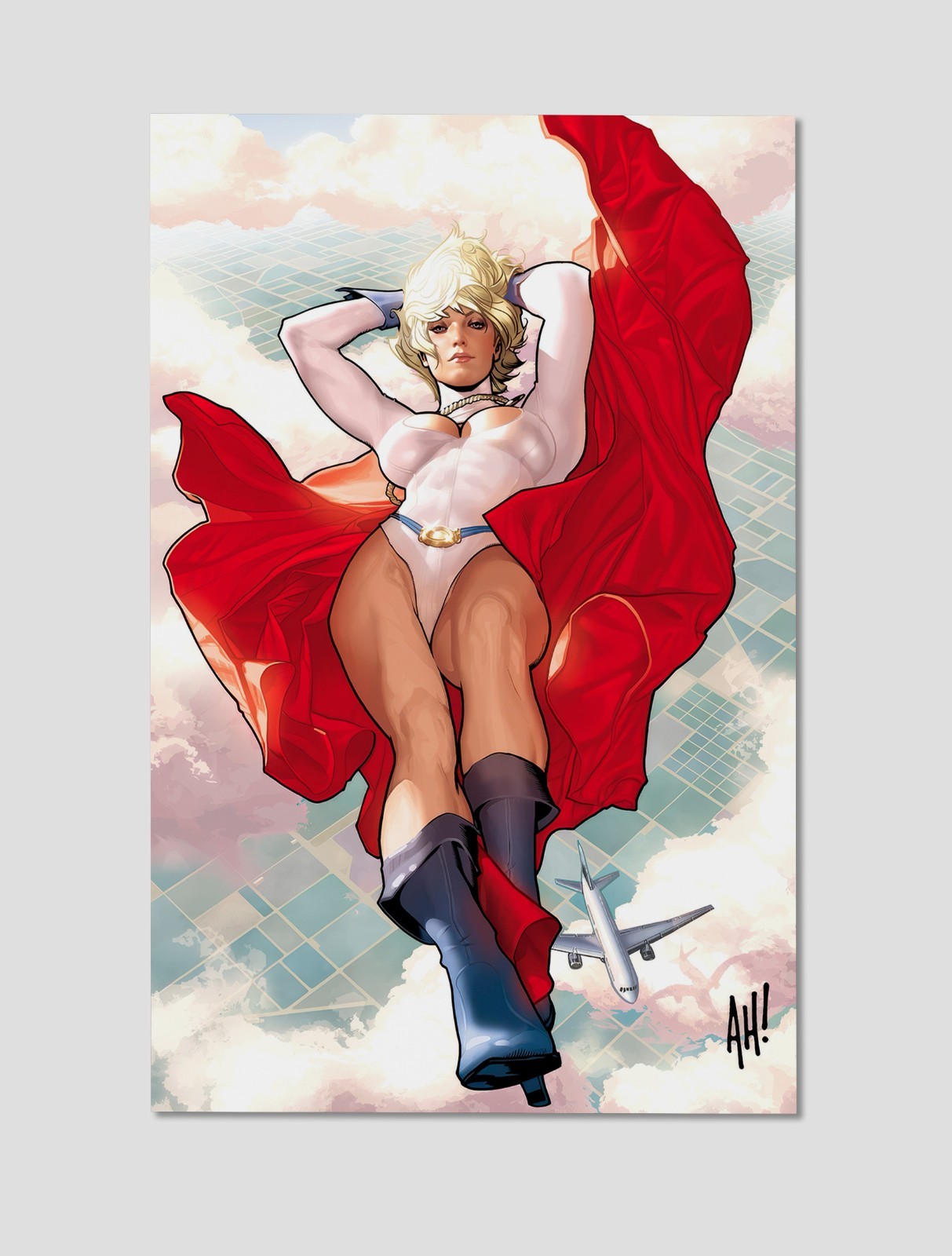 Power Girl JSA Classified Premium Giclee Print 11