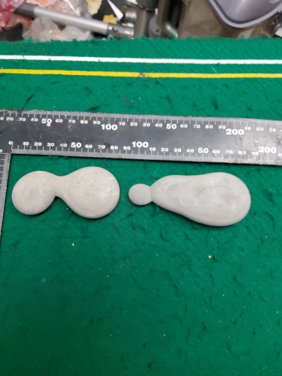 Two Fairy Stones Clay Concretion  From Washington State