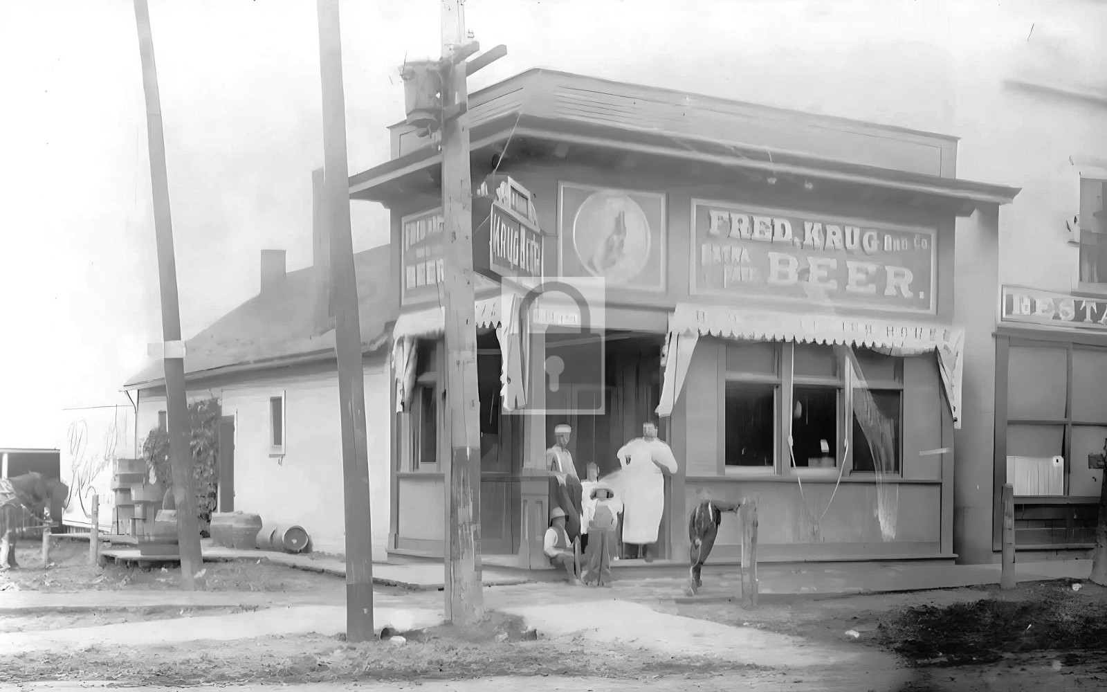 Fred Krug Beer Brewery Store Omaha Nebraska NE - Reprint