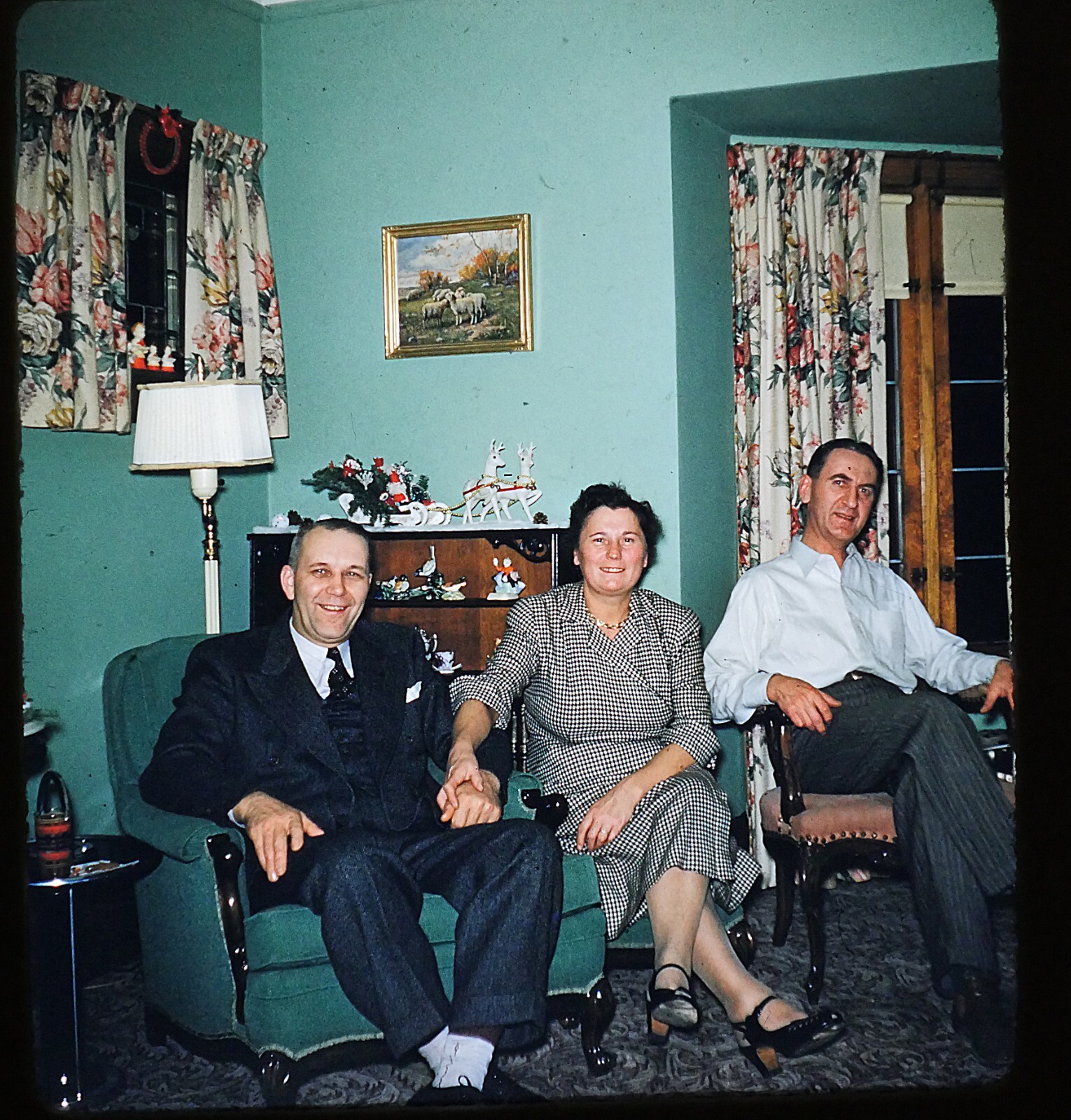 7x Stereo realist slides 1950 Kodachrome PEOPLE #134