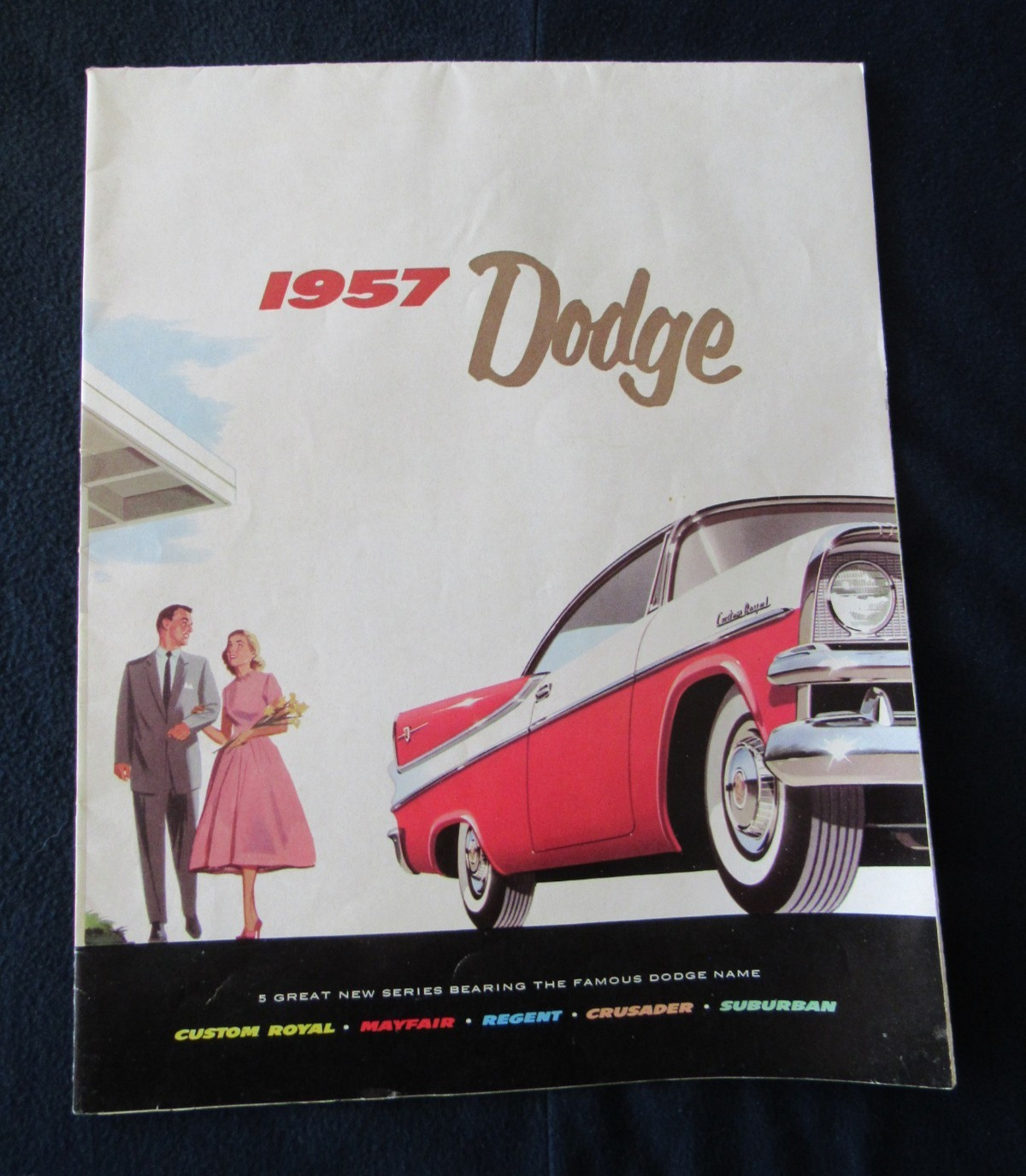 Original 1957 Dodge Full Line Sales Brochure Canada Mayfair Regent Royal