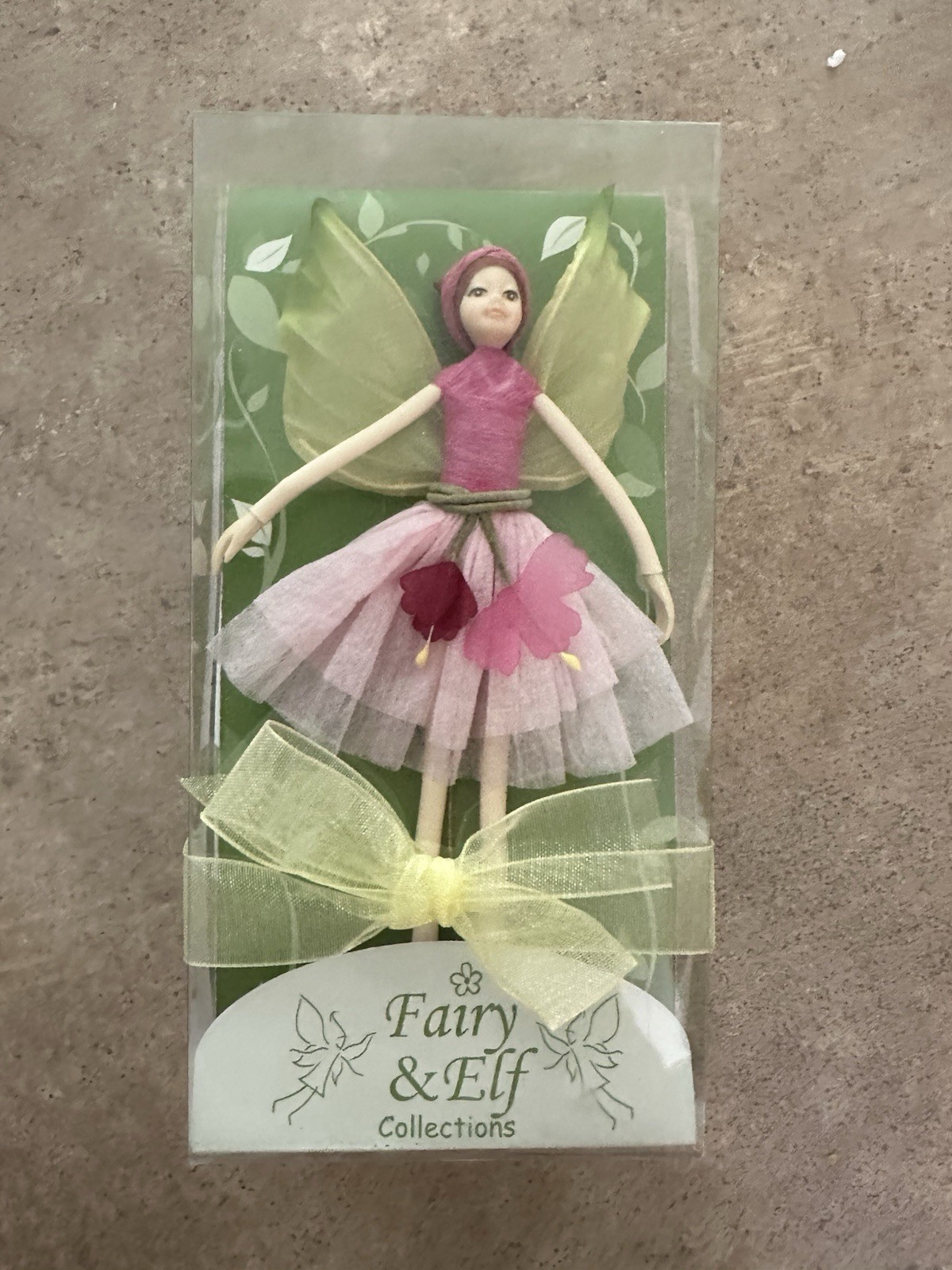 Pink 4” Fairy From The fairy And Elf Collection #SF203 - Hand Made In Thailand Pink 4” Fairy From The fairy And Elf Collection #SF203 - Hand Made In Thailand