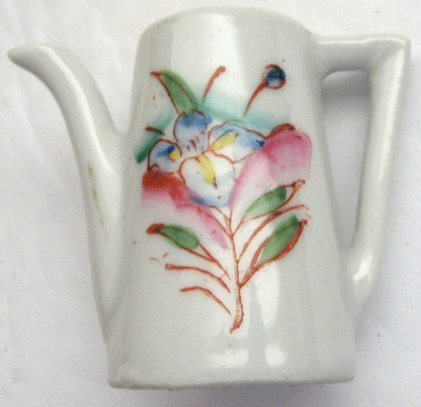 Vintage Miniature Coffee Teapot Made in Occupied Japan Missing Lid