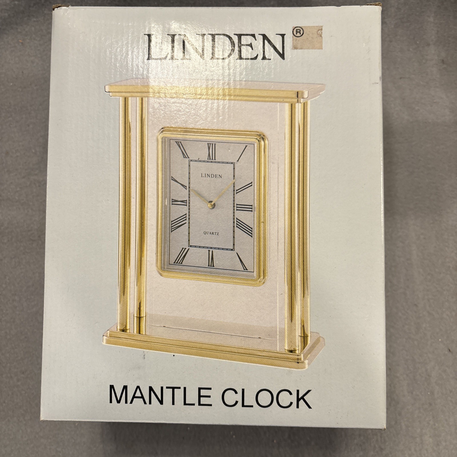 Vintage Linden Quartz Mantle Clock