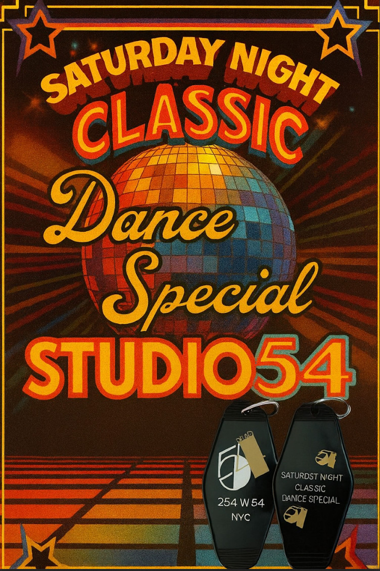 STUDIO 54 NYC inspired keytag STUDIO 54 NYC inspired keytag
