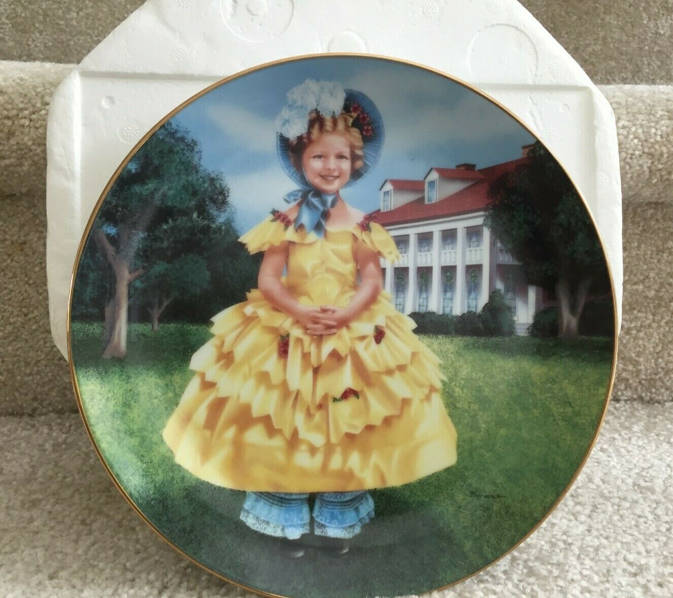 Shirley Temple Plate \ Shirley Temple Plate \