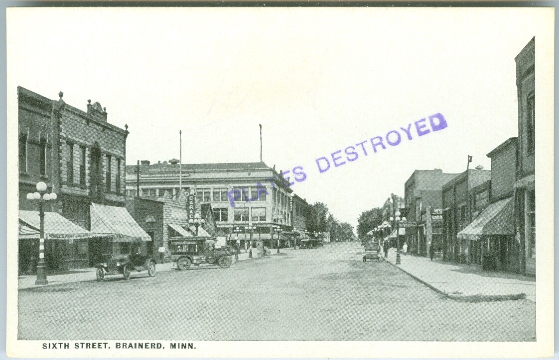 Brainerd MN Sixth Street Downtown