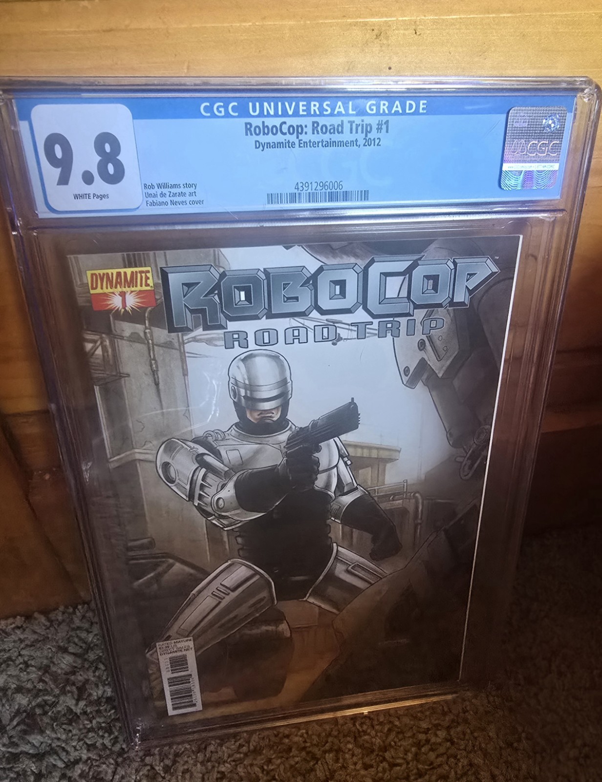 Robocop Road Trip #1 CGC Graded 9.8, Dynamite Entertainment Robocop Road Trip #1 CGC Graded 9.8, Dynamite Entertainment
