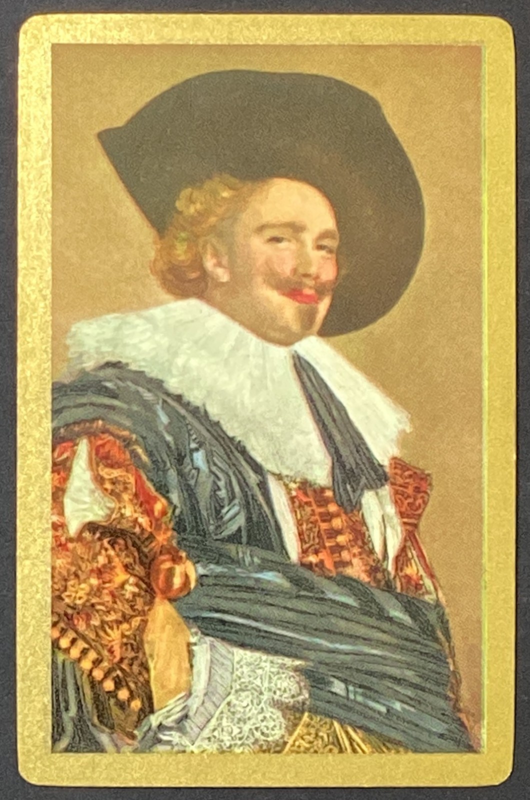 Laughing Cavalier Art Vintage Single Swap Playing Card Joker