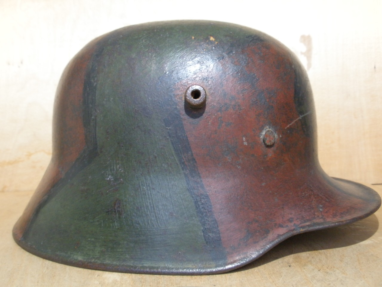 ww1 German M-18 helmet. Stahlhelm. Size 66. Camo.