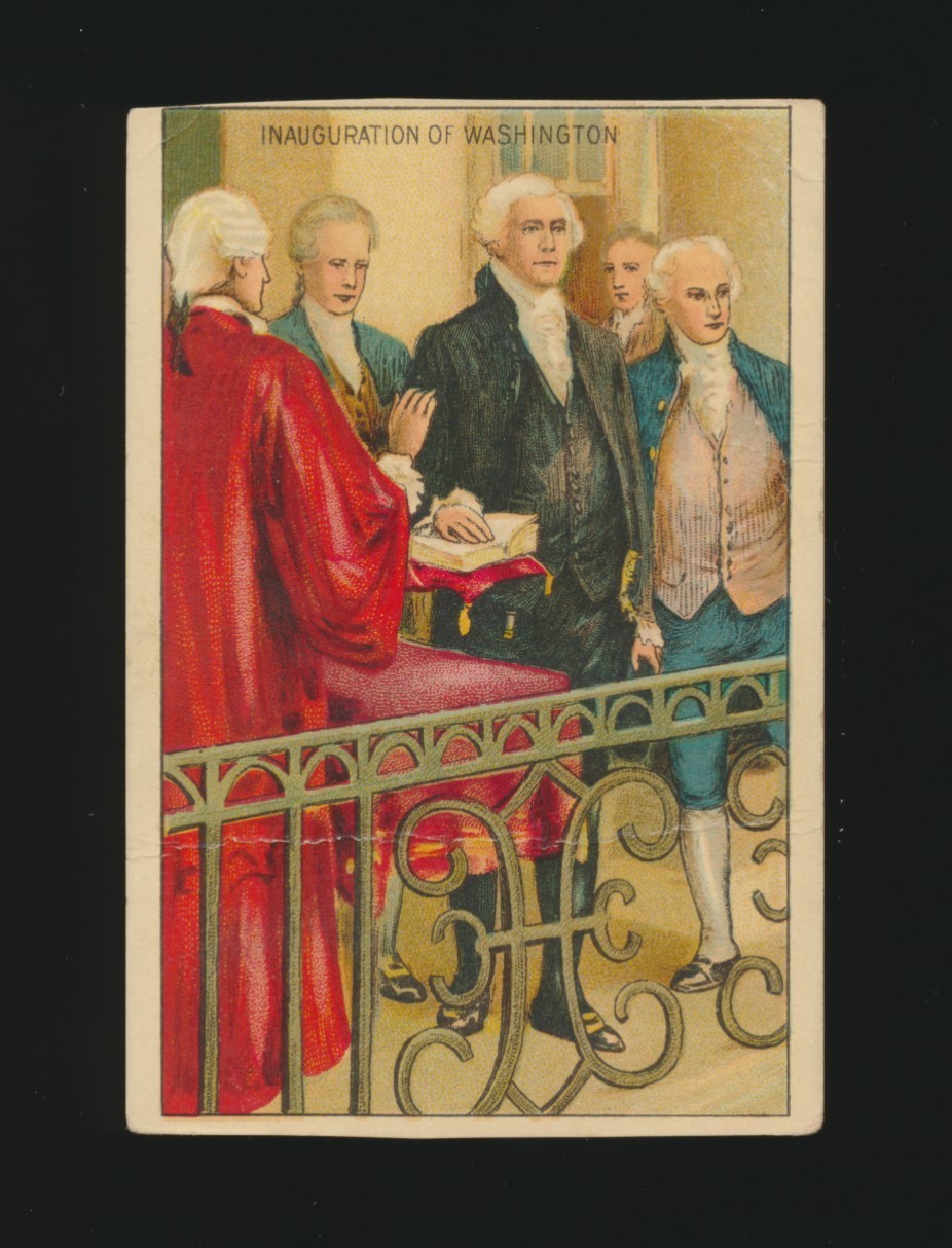 1910 T70 Hoffman House HISTORICAL EVENTS SERIES -Inauguration of Washington