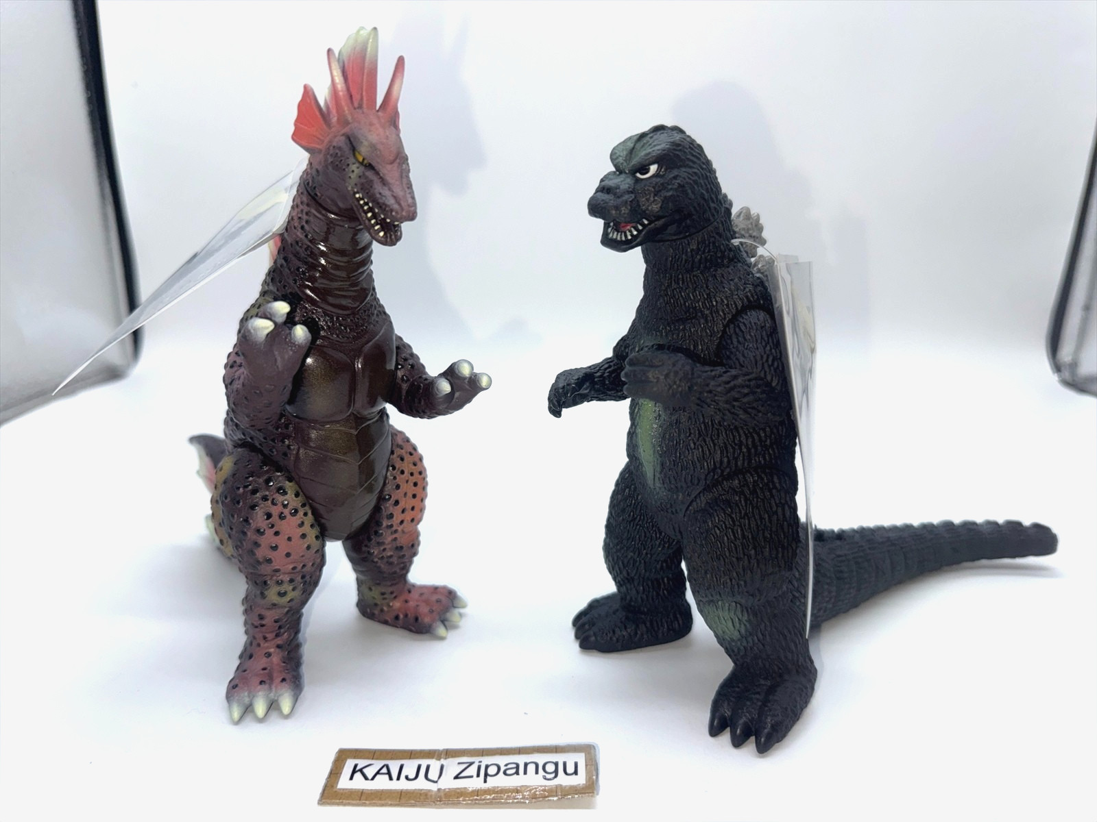 2006 Movie Monster Titanosaurus & Godzilla 1975 Figure Set Bandai Dream Project
