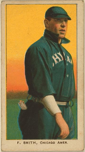 Chicago Frank Smith 1909-1911 Chicago White Sox Baseball Pitcher T206 Card