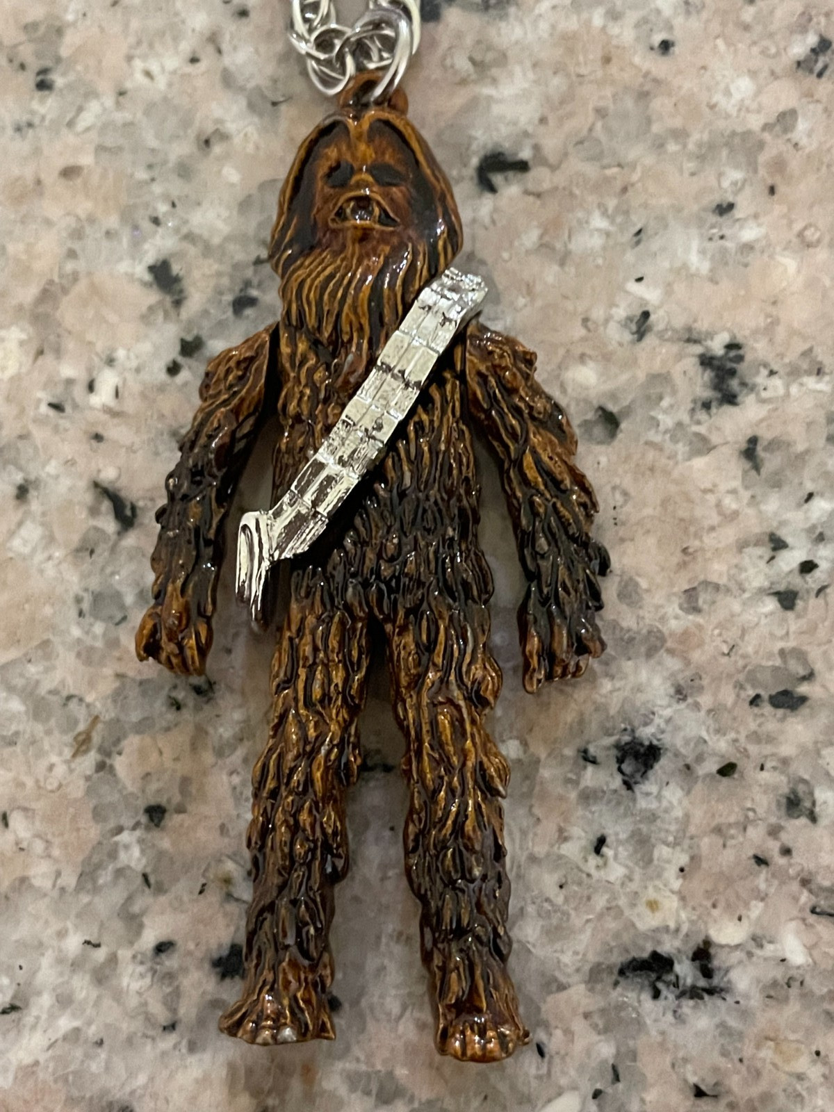 New Vintage 20th Century Fox Star Wars Chewbacca Pendant With 18