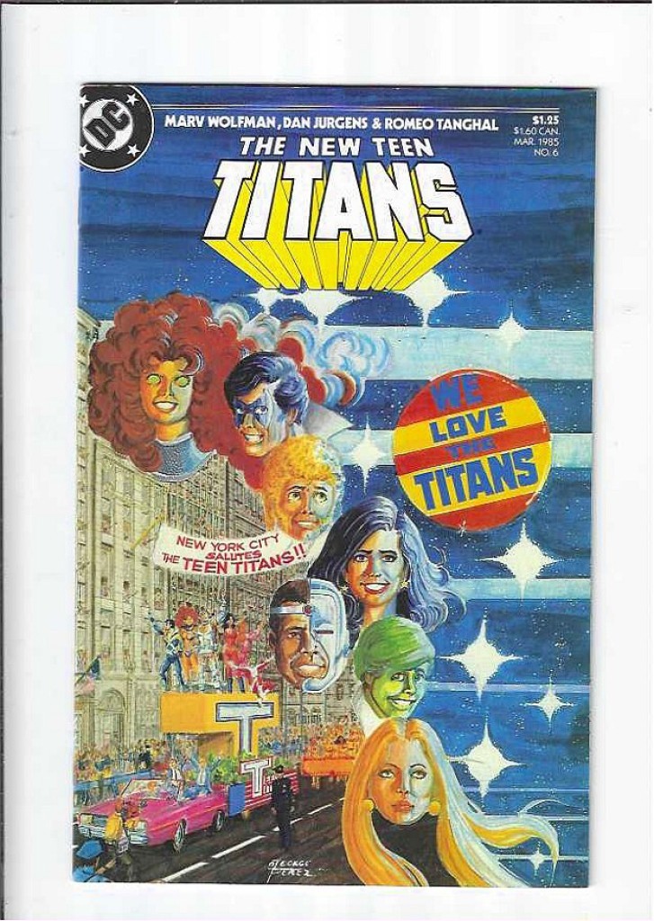 New Teen Titans #1-6 (1984-85) VF/NM Vol 2  Trigon (READ DESCRIPTION)