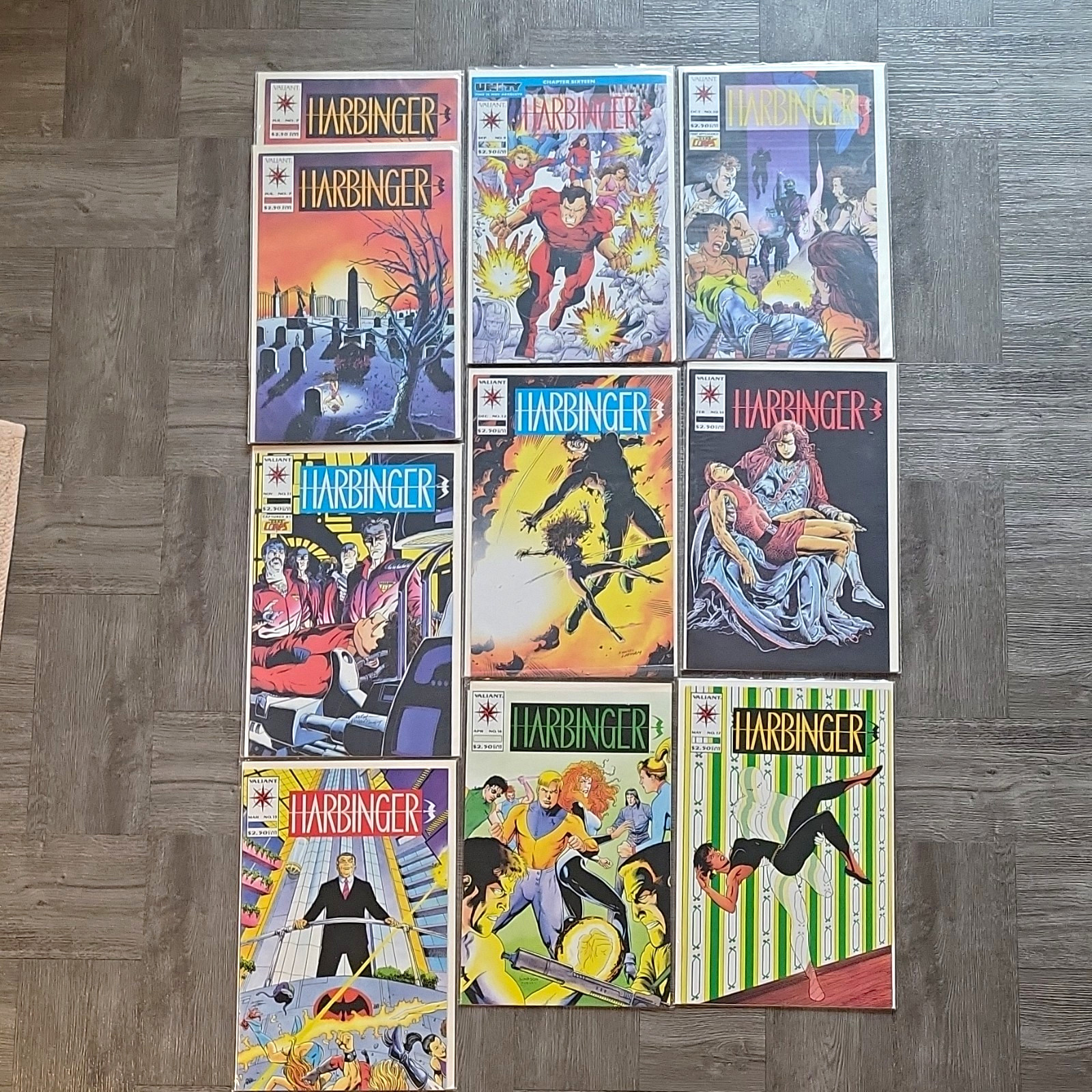 Harbinger Comics Lot of 10 - #7(2), #9, #10, #11, #12, #14-#17 Bagged & Boarded Harbinger Comics Lot of 10 - #7(2), #9, #10, #11, #12, #14-#17 Bagged & Boarded