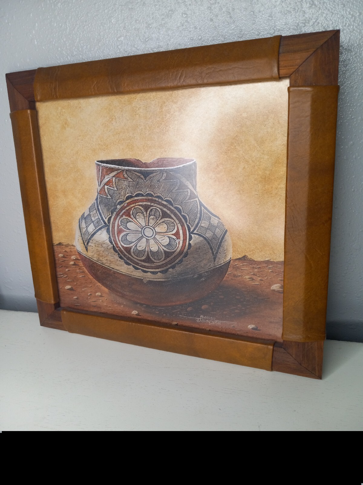 Native American Navajo Artwork Picture Bobby Johnson