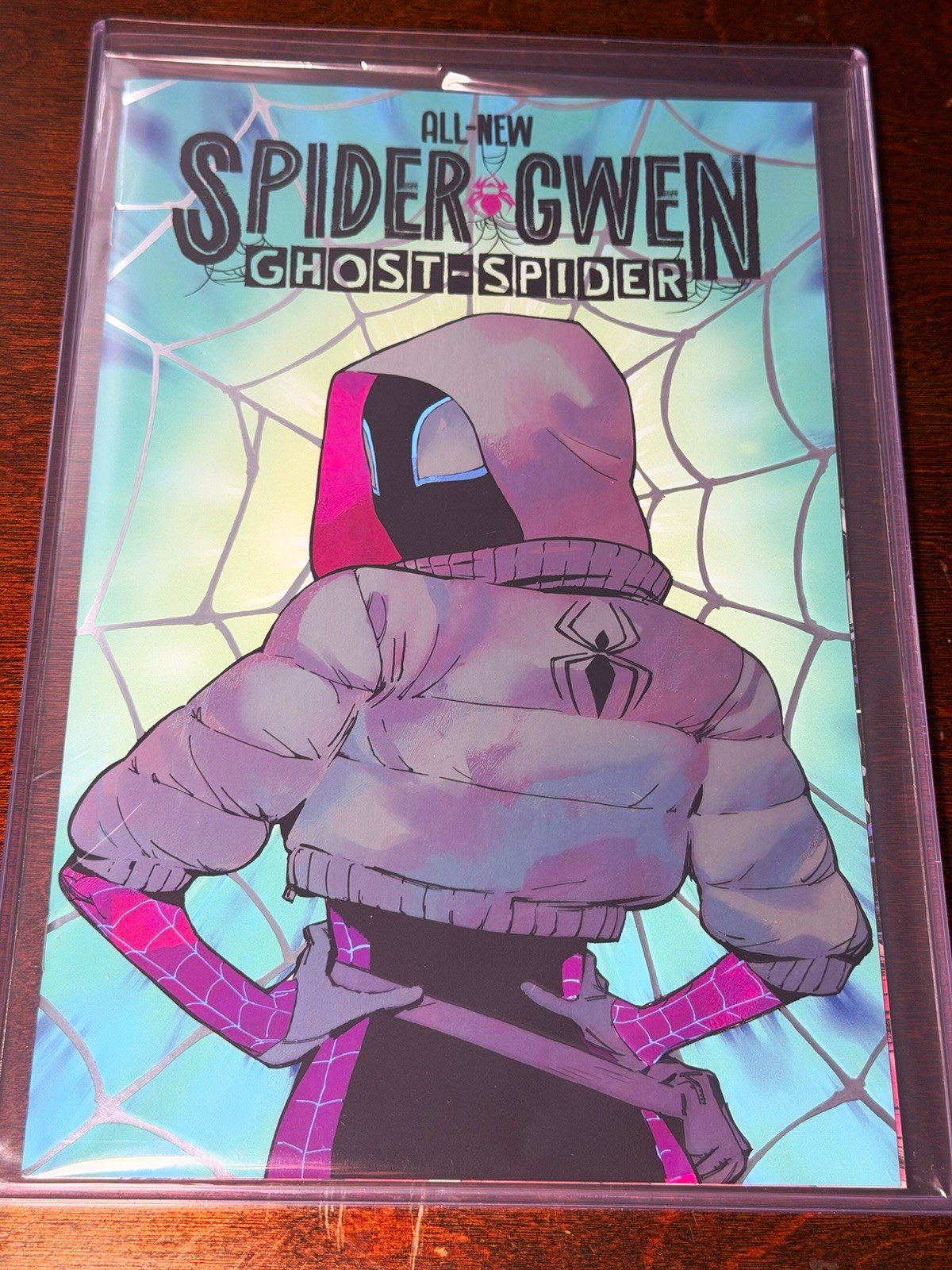 FREE SHIPPING - Marvel All-New Spider-Gwen: Ghost-Spider #1 FOIL - Spiderman