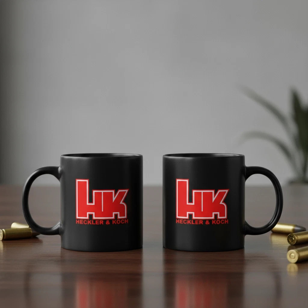 Heckler & Koch HK Black Coffee Mug
