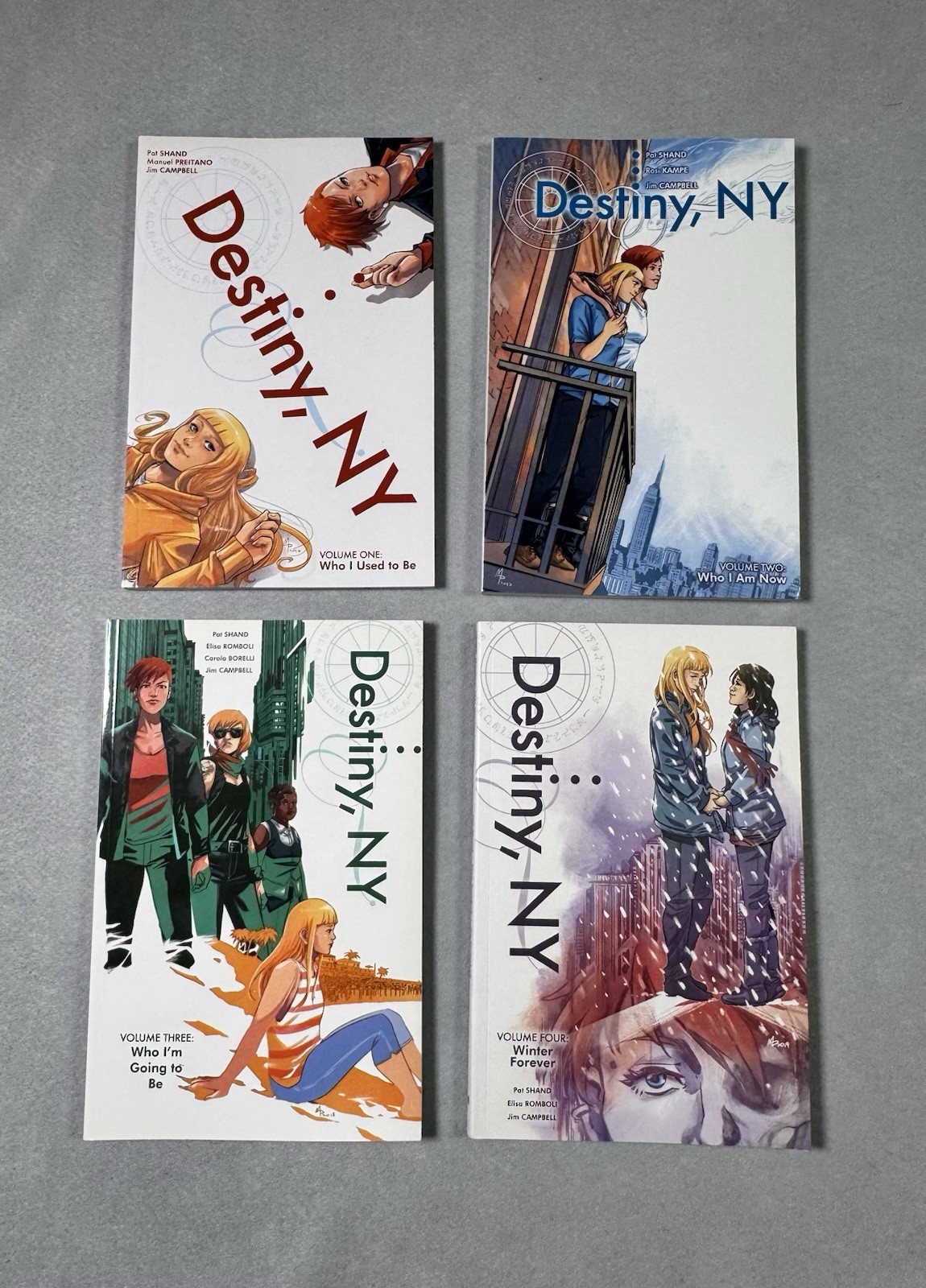 Destiny, NY Graphic Novel Lot Vol 1 2 3 4 TPB Complete Arc Pat Shand Black Mask