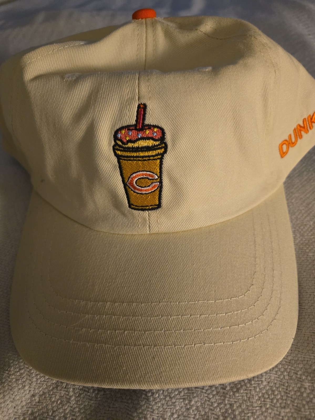 Dunkin Chicago Bears Hat Limited Edition One Size Fits All New