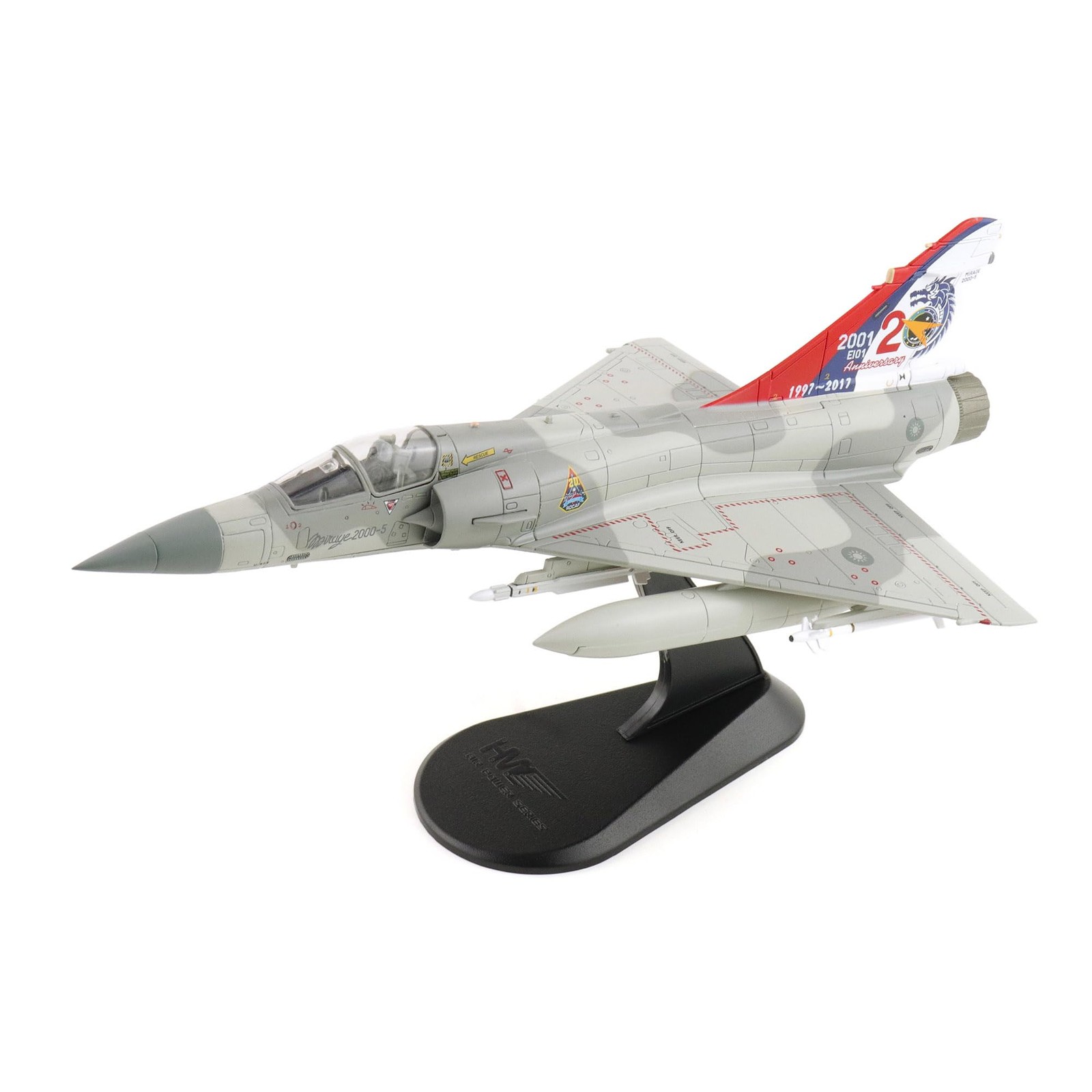 Hobby Master 1:72 Mirage 2000-5 ROCAF Diecast Aircraft Model HA1621B Hobby Master 1:72 Mirage 2000-5 ROCAF Diecast Aircraft Model HA1621B