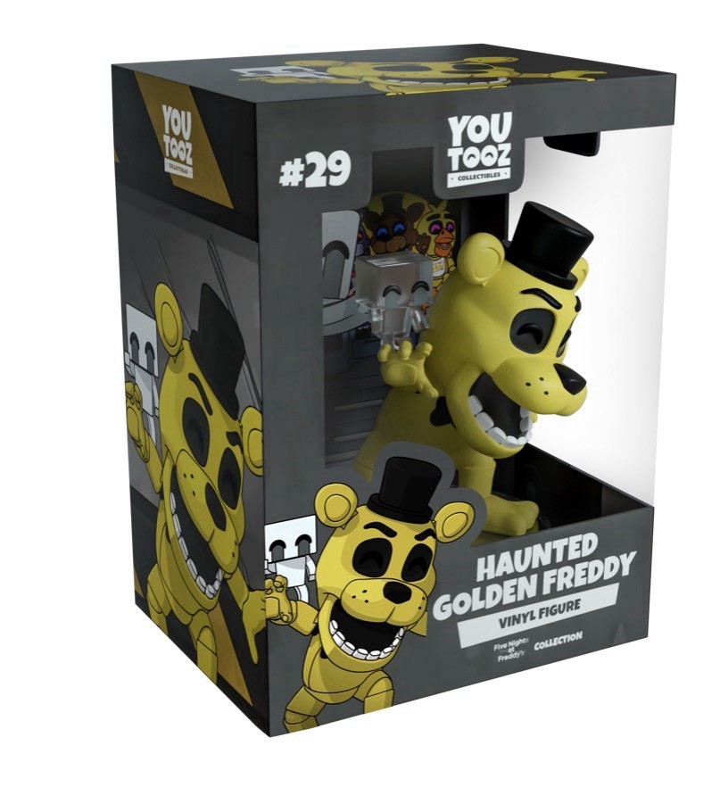 Youtooz- Five Nights at Freddy\'s Haunted Golden Freddy Vinyl Figure