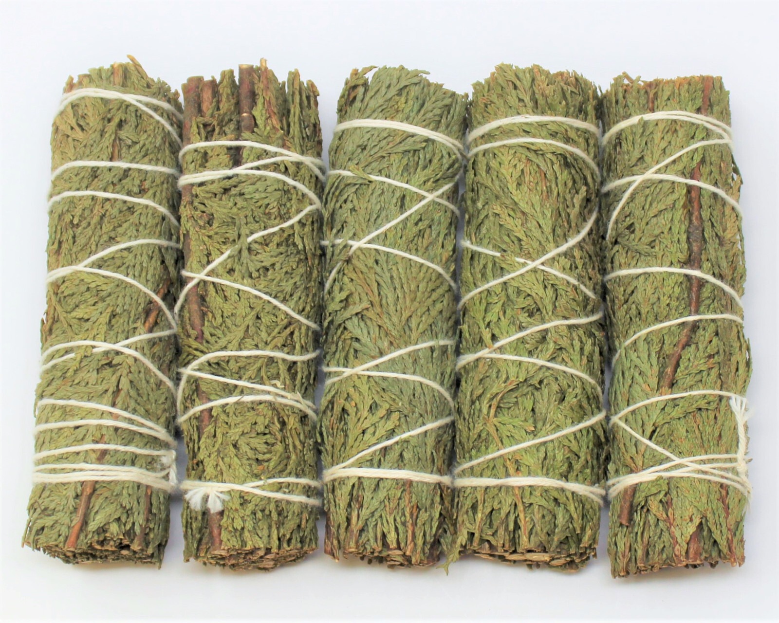 Cedar Sage Smudge: 5 Stick Value Pack (Herb, House Cleansing Negativity Removal
