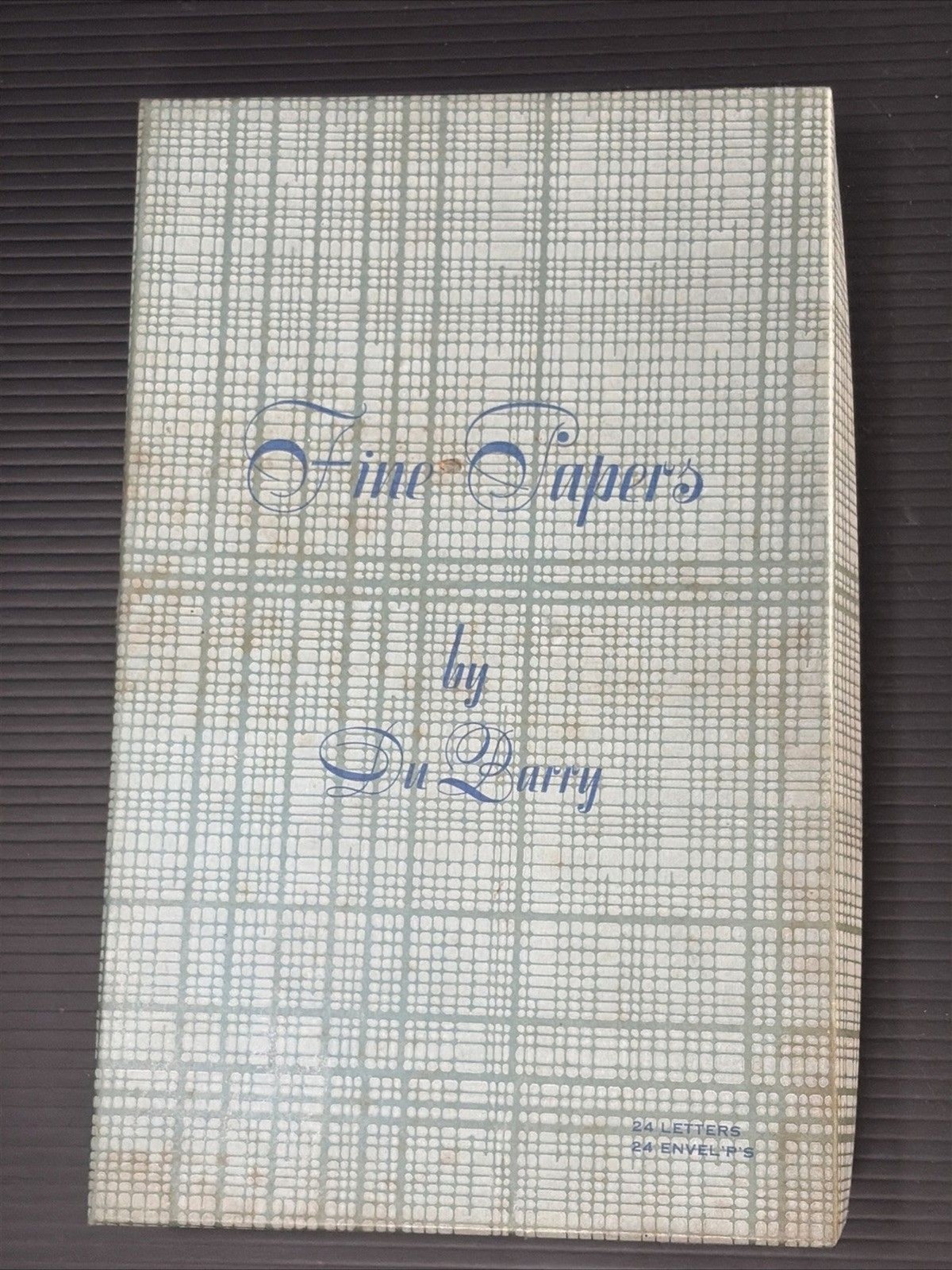 VTG Fine Papers By Du Barry Stationery Writing Paper Original Box