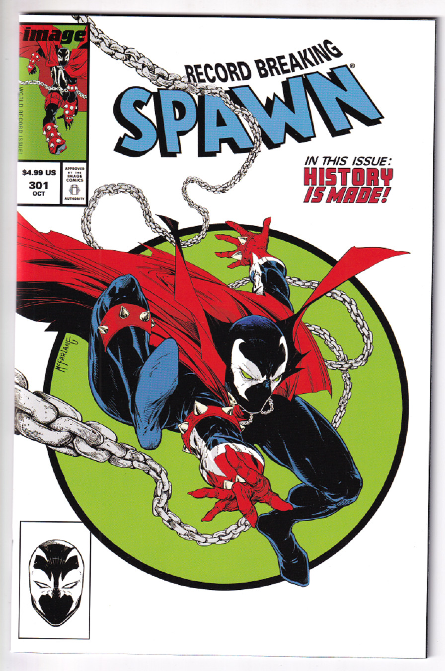 SPAWN #301 McFarlane Amazing Spider-Man Homage Cover iMAGE NM/MT
