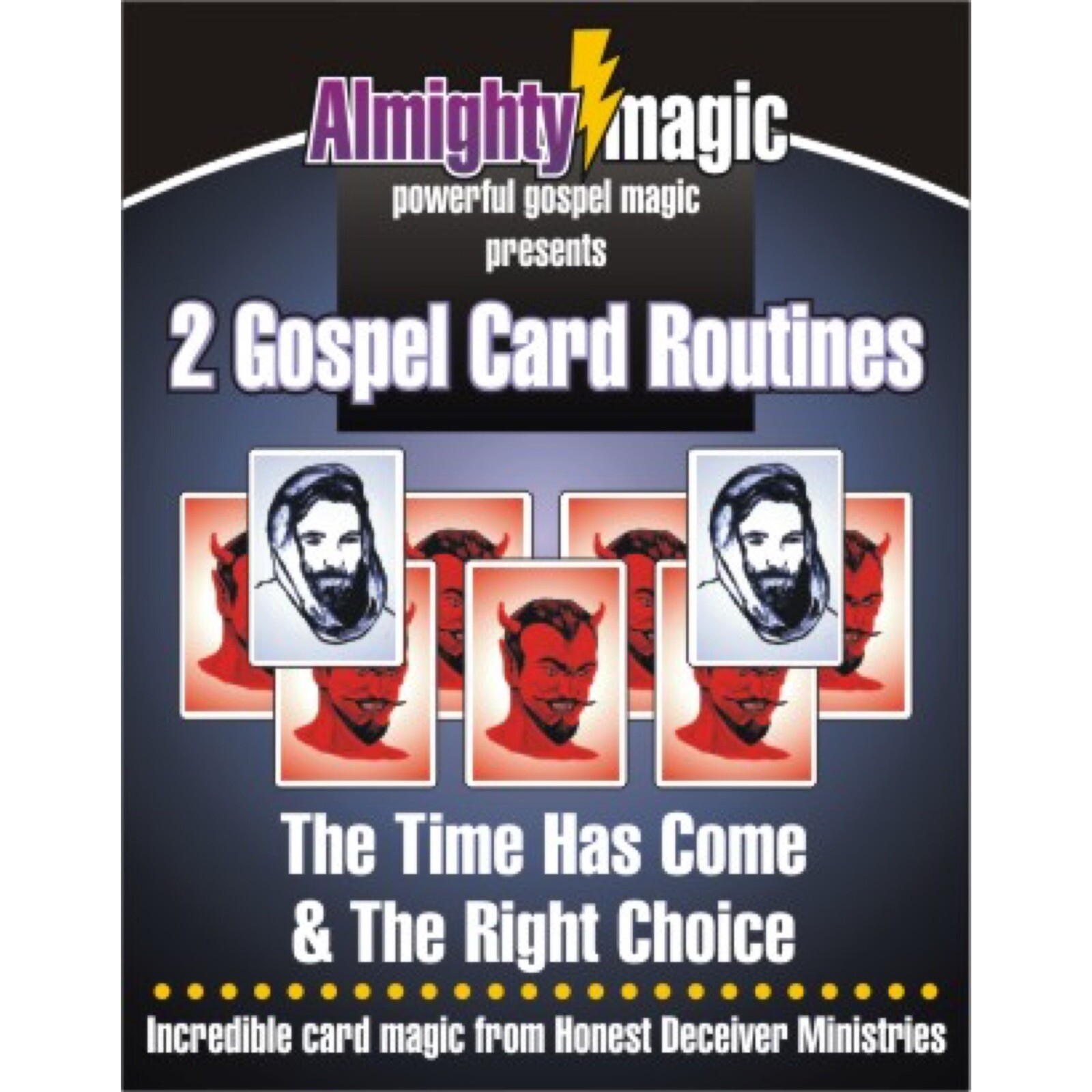 2 Gospel Magic Card Routines-The Time Has come & The Right Choice 2 Gospel Magic Card Routines-The Time Has come & The Right Choice