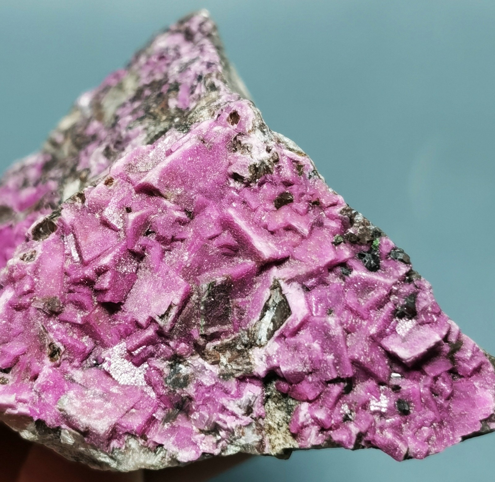 Rare Cobalt Calcite Mineral Specimen