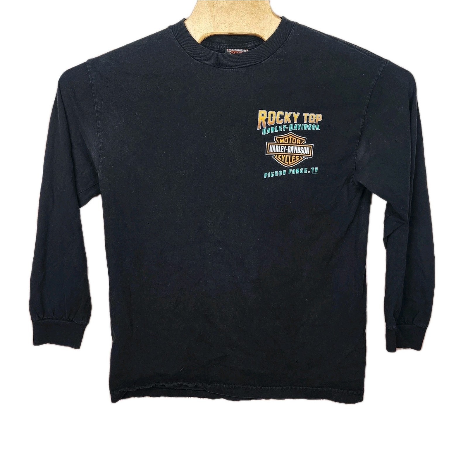 Harley-Davidson Women's Black Long Sleeve Shirt Size Medium M