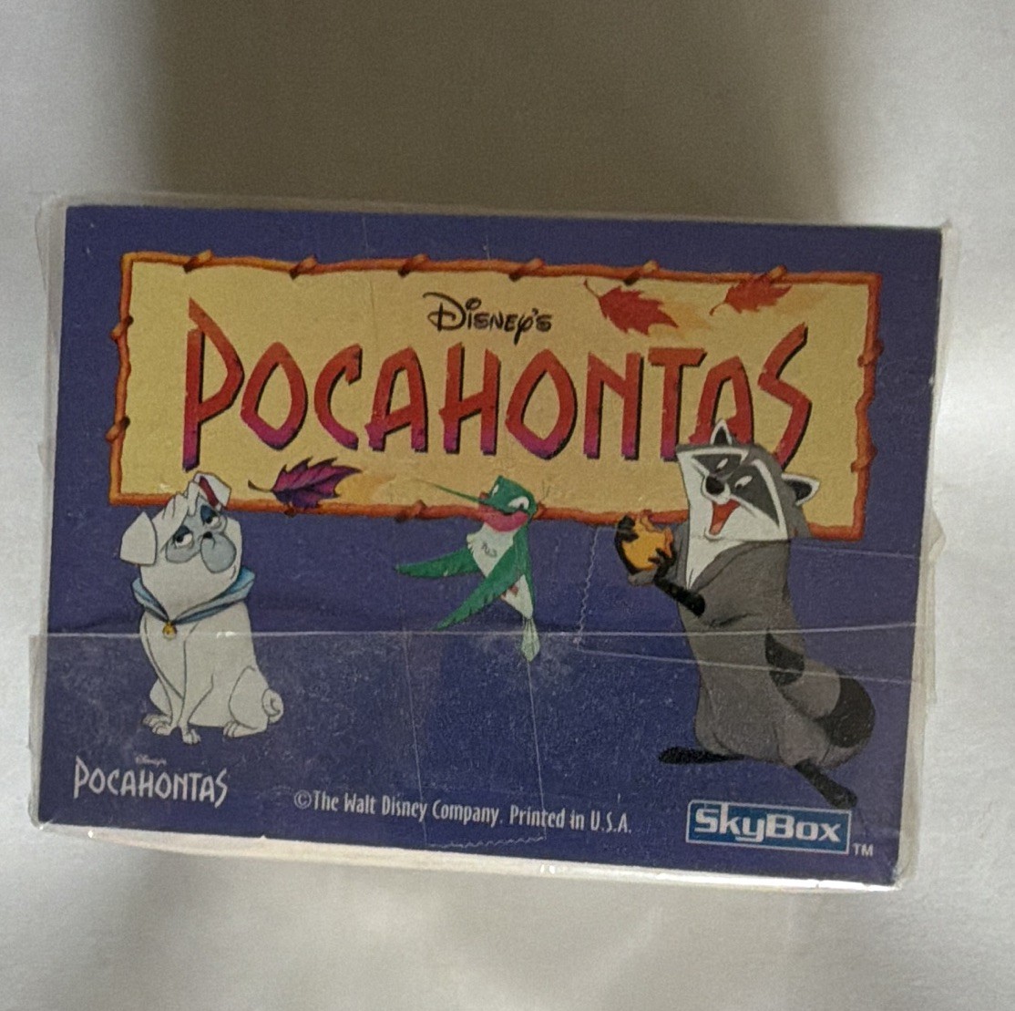 SkyBox Disney's Pocahontas Non-Sport Trading Cards 72-Card Lot - Sealed-Unopened