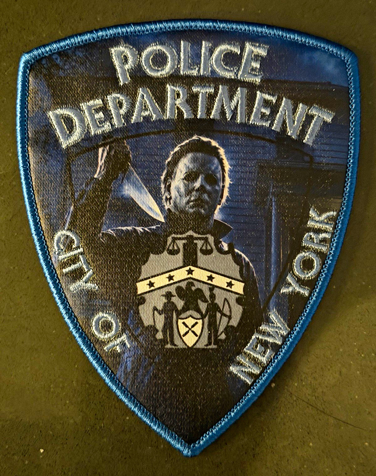 NEW YORK CITY Police Michael Myers Collectible Patch