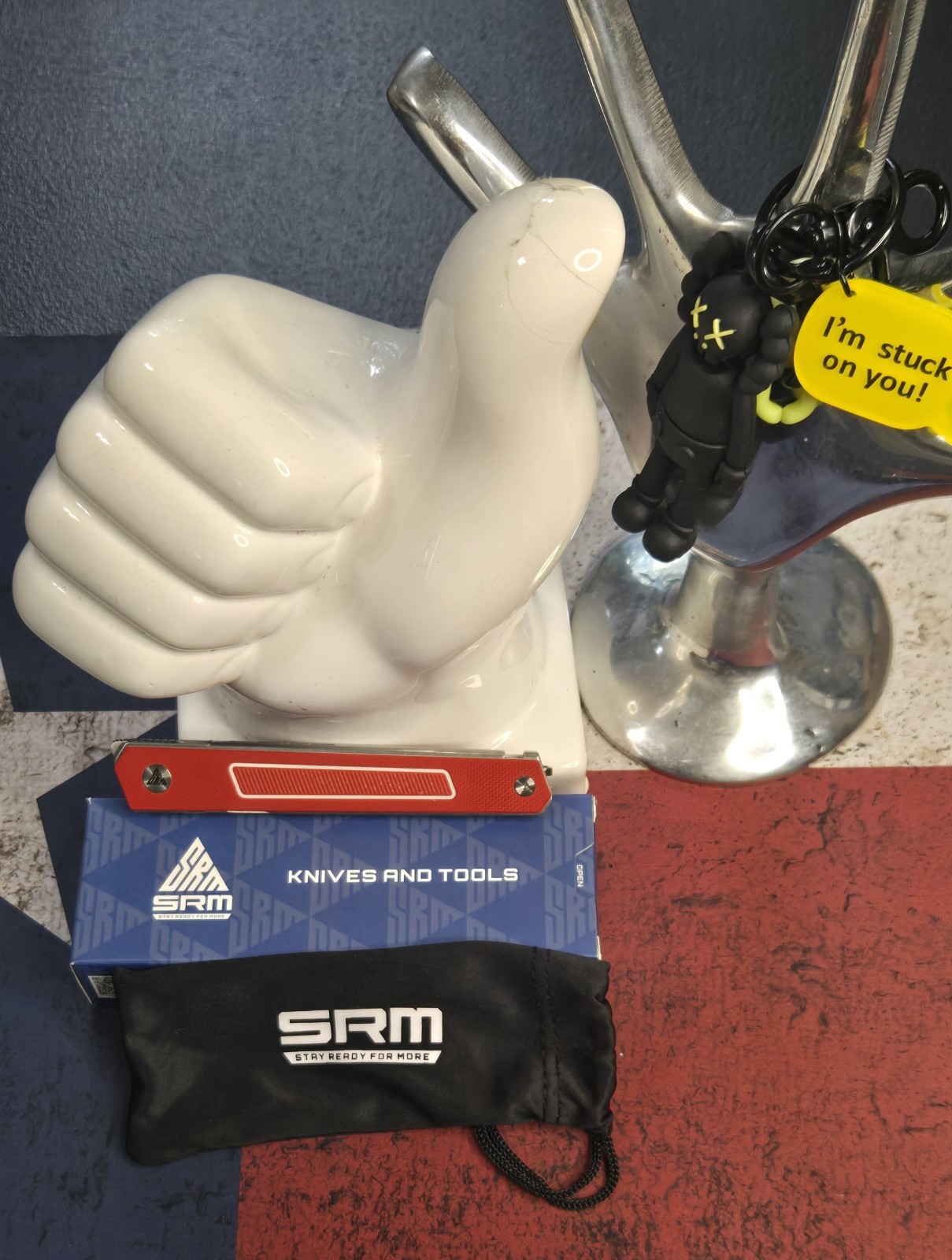 SRM 125L-GR Red G10 Handle Pocket Knife Stainless Clip Point Liner Lock SRM 125L-GR Red G10 Handle Pocket Knife Stainless Clip Point Liner Lock
