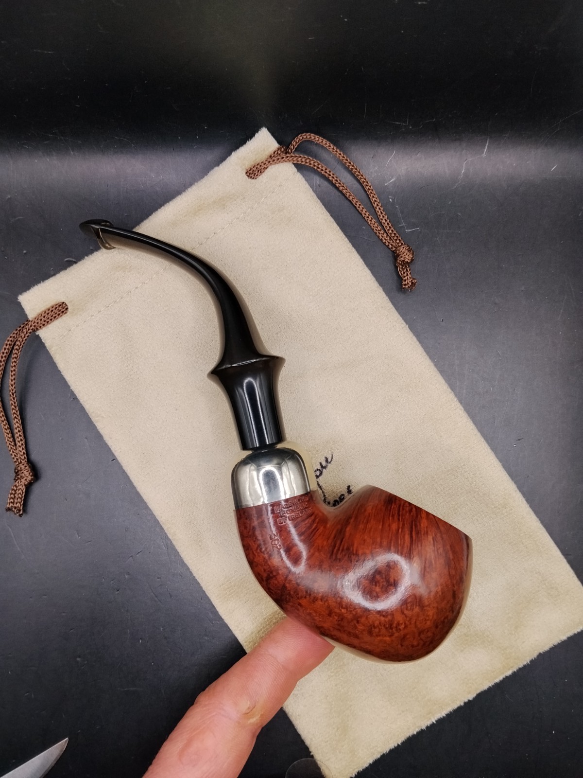 Peterson's Sistem Standard 302 Army Mounted Pipe Made In The Republic Of Ireland