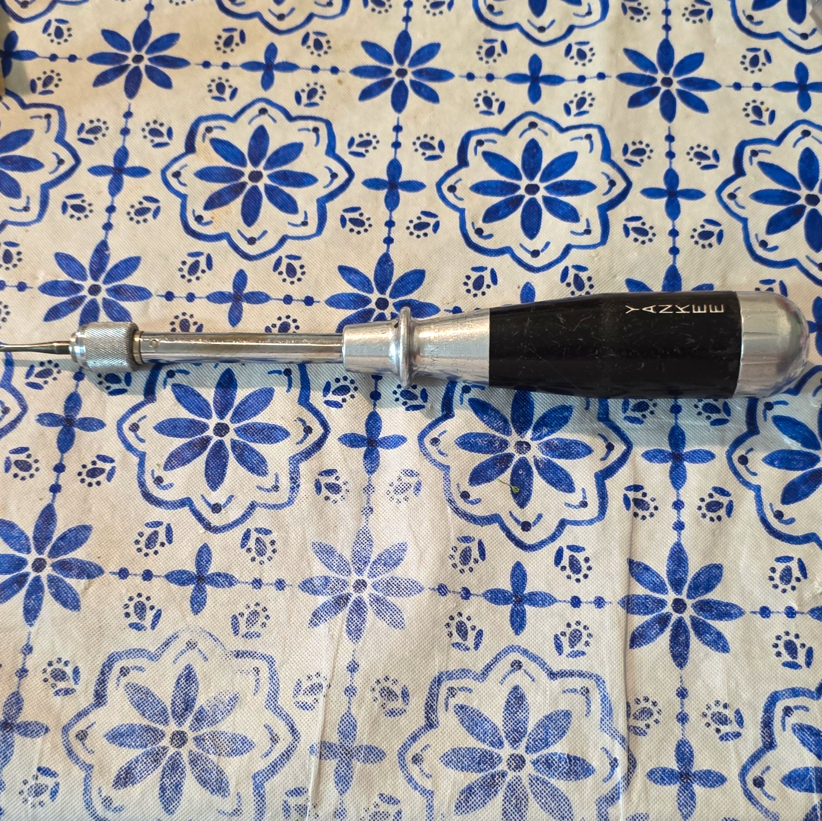 Yankee No. 45 Push Drill Oil Screwdriver with Small Drill Bits