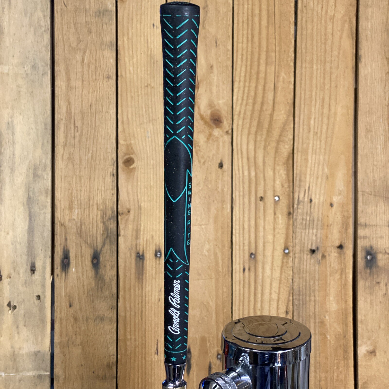 Arnold Palmer Golfing Beer Tap Handle For Draft Keg Kegerator Vtg Golf Club Grip