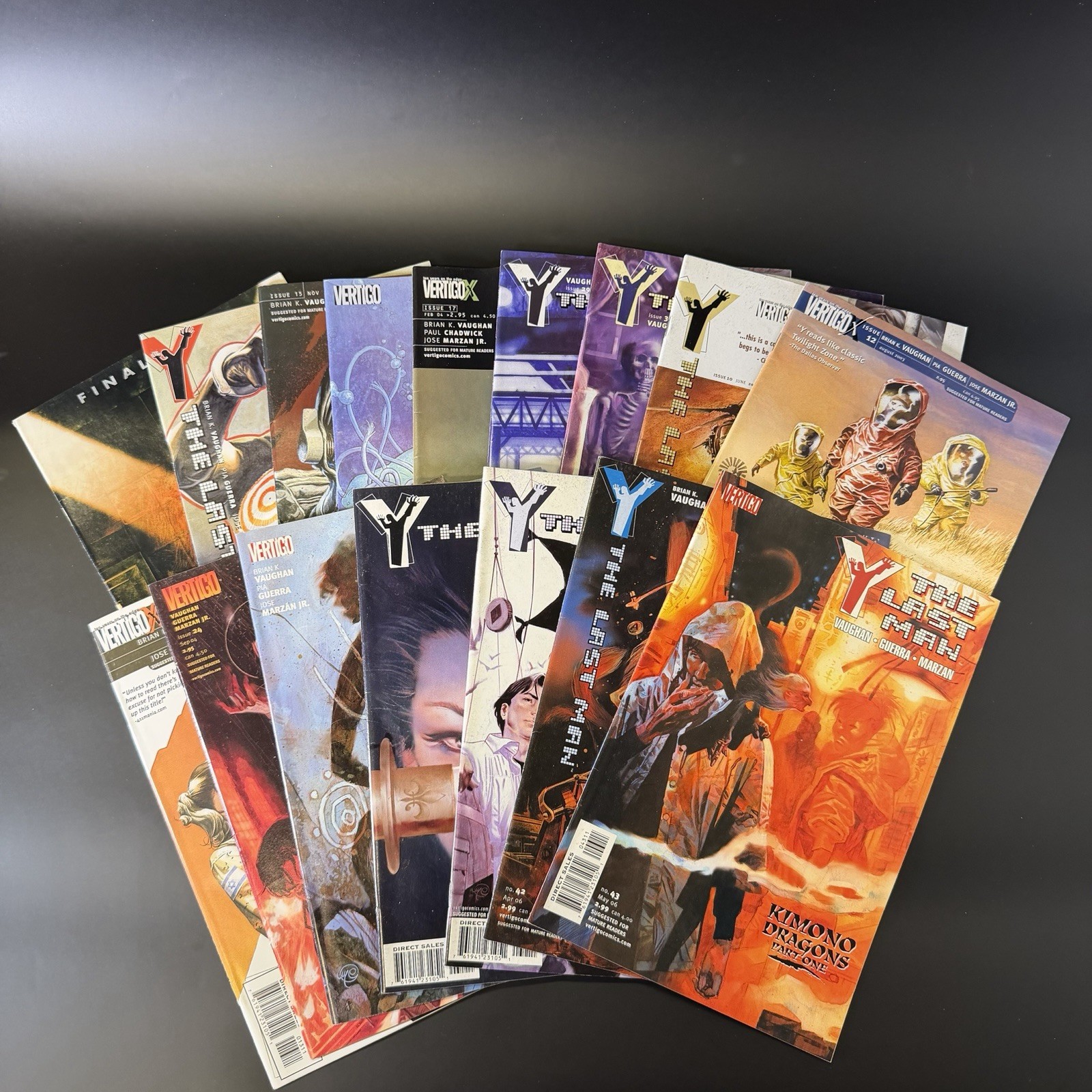 Y The Last Man - 325+ LOT - Near Complete Run + Duplicates FN - NM See Pics👀🔥