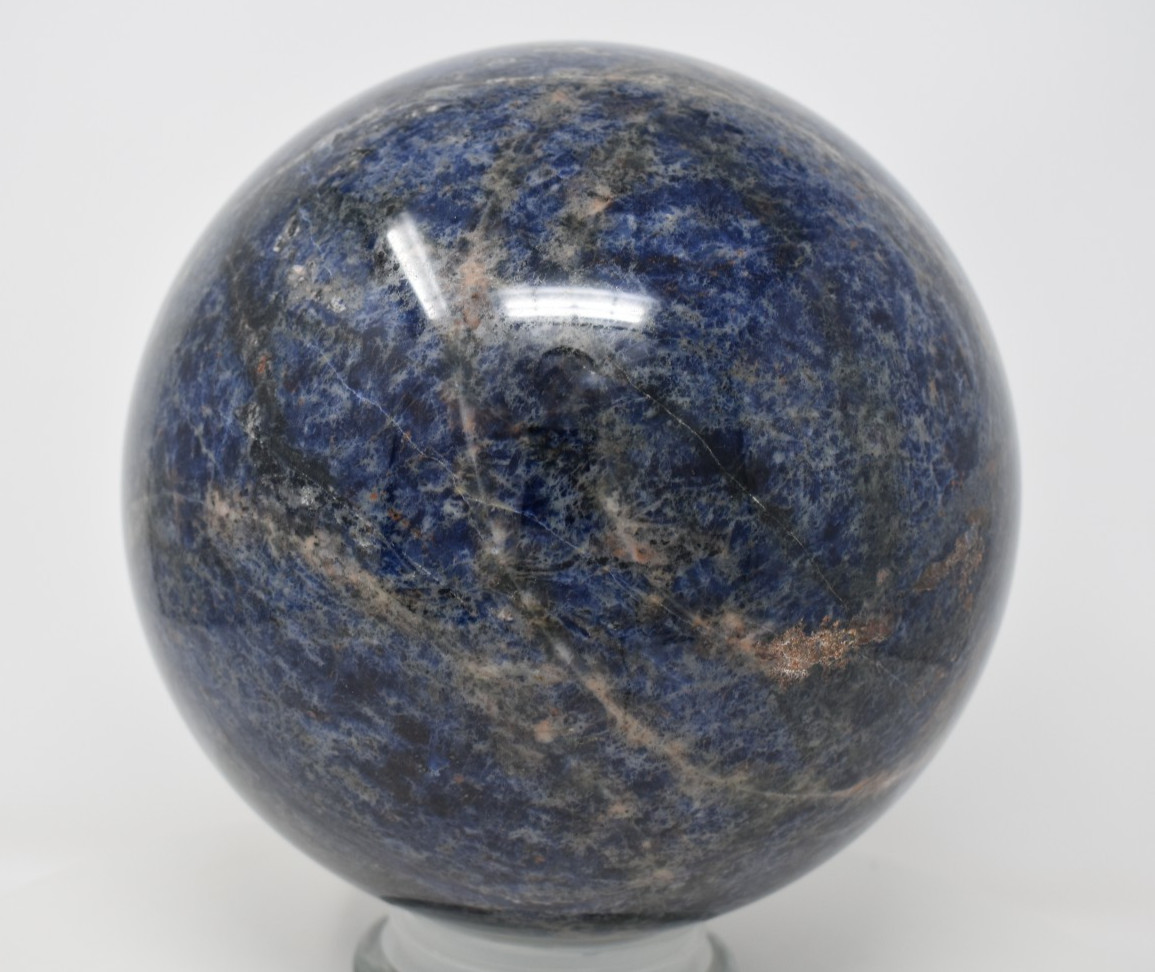 Large Blue Sodalite Sphere Approximately 200 mm 10757 g 23 lb 12 oz Large Blue Sodalite Sphere Approximately 200 mm 10757 g 23 lb 12 oz