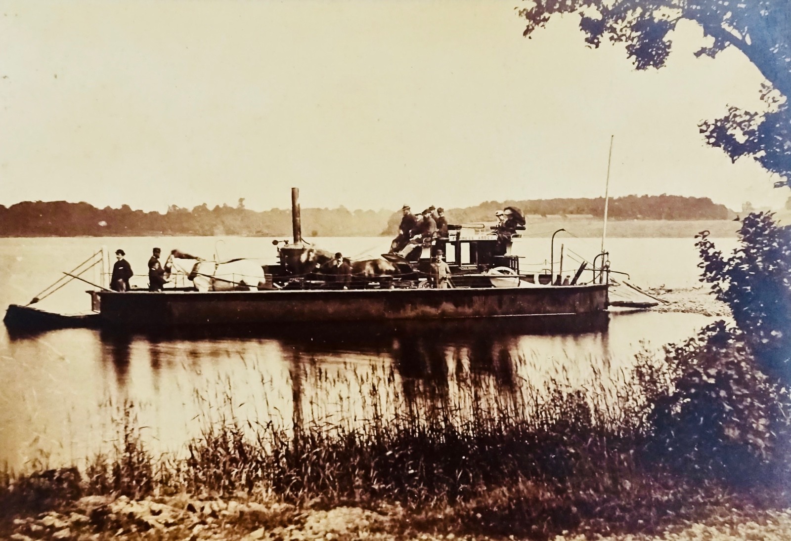 Original Francis Bedford Photograph-Windermere Ferry-Circa 1880